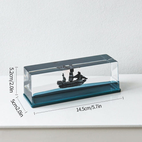 Norvo | Cruise Ship Drift Glass Bottle