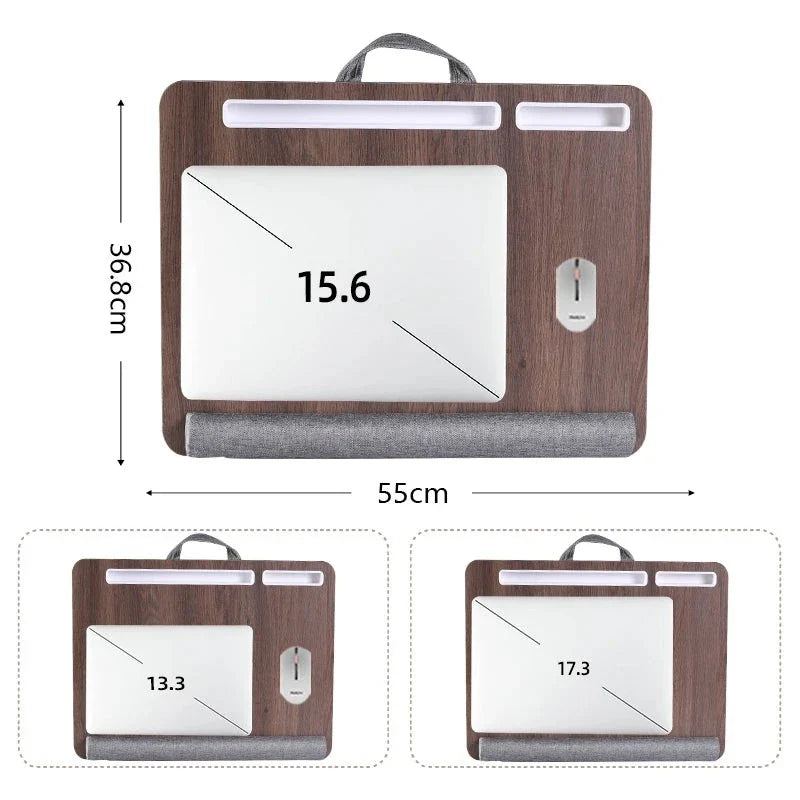 Norvo | Bærbar Laptopbord med Pute