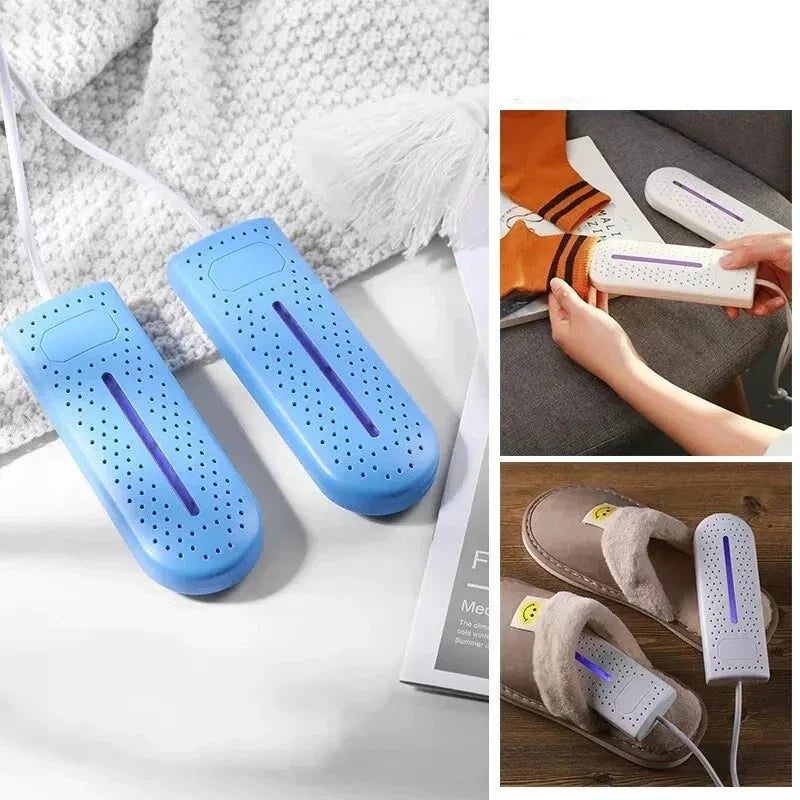 Bærbar UV-sko tørker og sterilizer - Frisk og tørr sko på minutter!