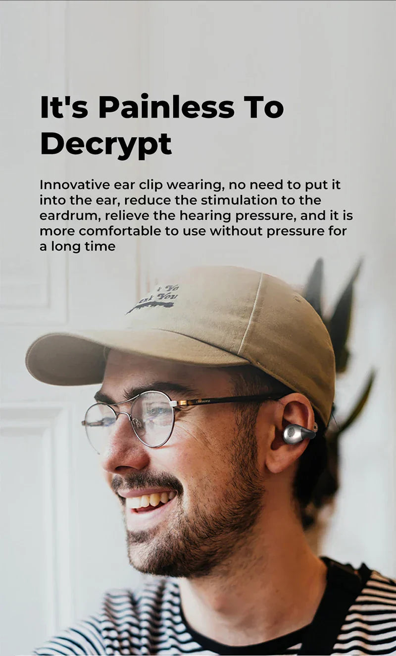 Super Lett Benledning Bluetooth Trådløse Sport Ørepropper Hodetelefoner Norvo