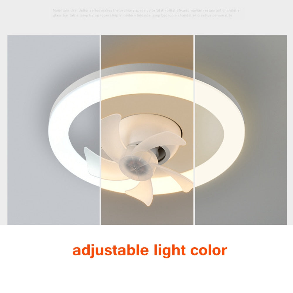 Norvo | 2i1 Strålende Roterende RC Takvifte Lampe