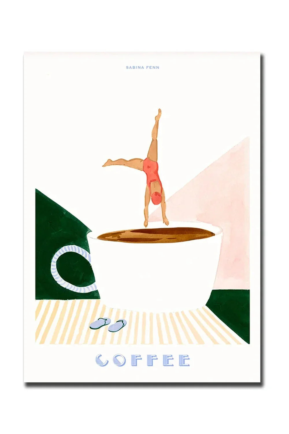 Norvo | God Morgen Kaffe Lerret Plakat
