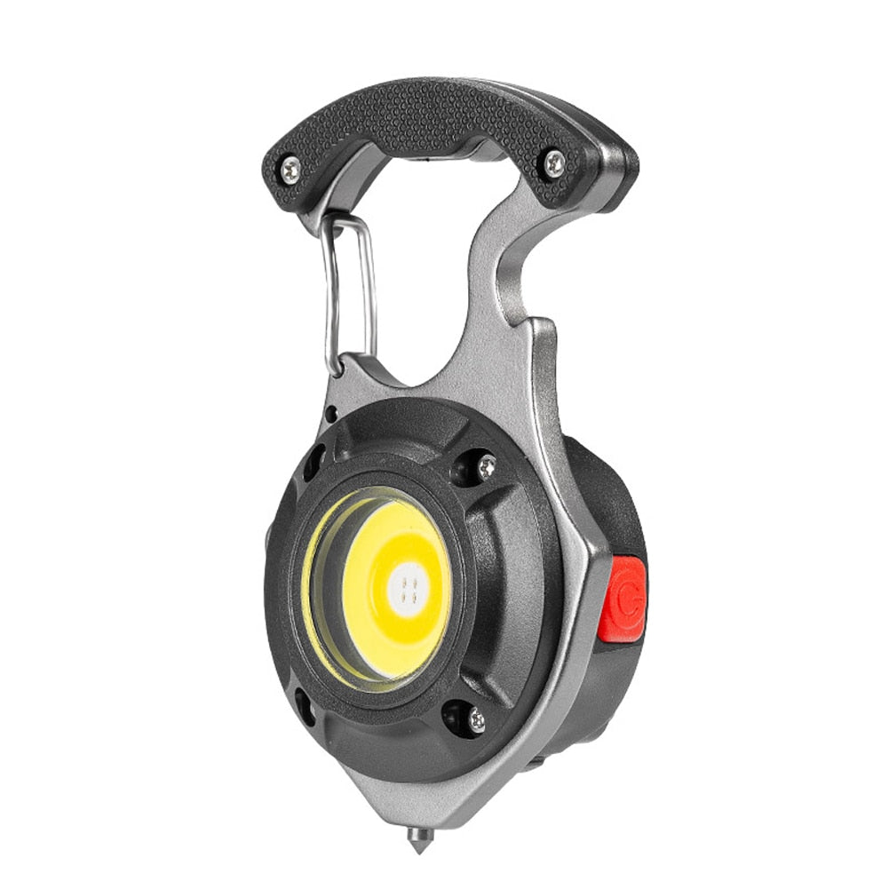 Norvo | 7i1 Lommelykt Overlevelse Camping Nøkkelring