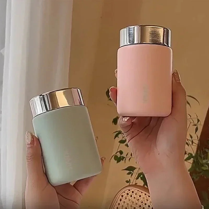 Norvo | 230ml Mini 316 Rustfritt Stål Bærbar Termos - Pocket Vakuumflaske
