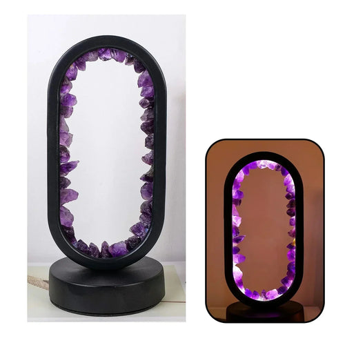 Améthystique – Elegant Naturlig Krystallbelysning Norvo