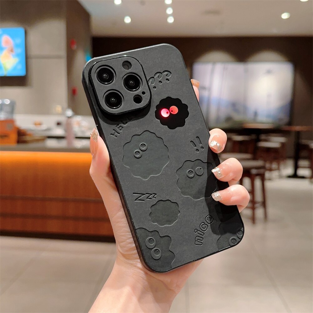 Norvo | Søt Monster Støtsikker Skinn iPhone Deksel