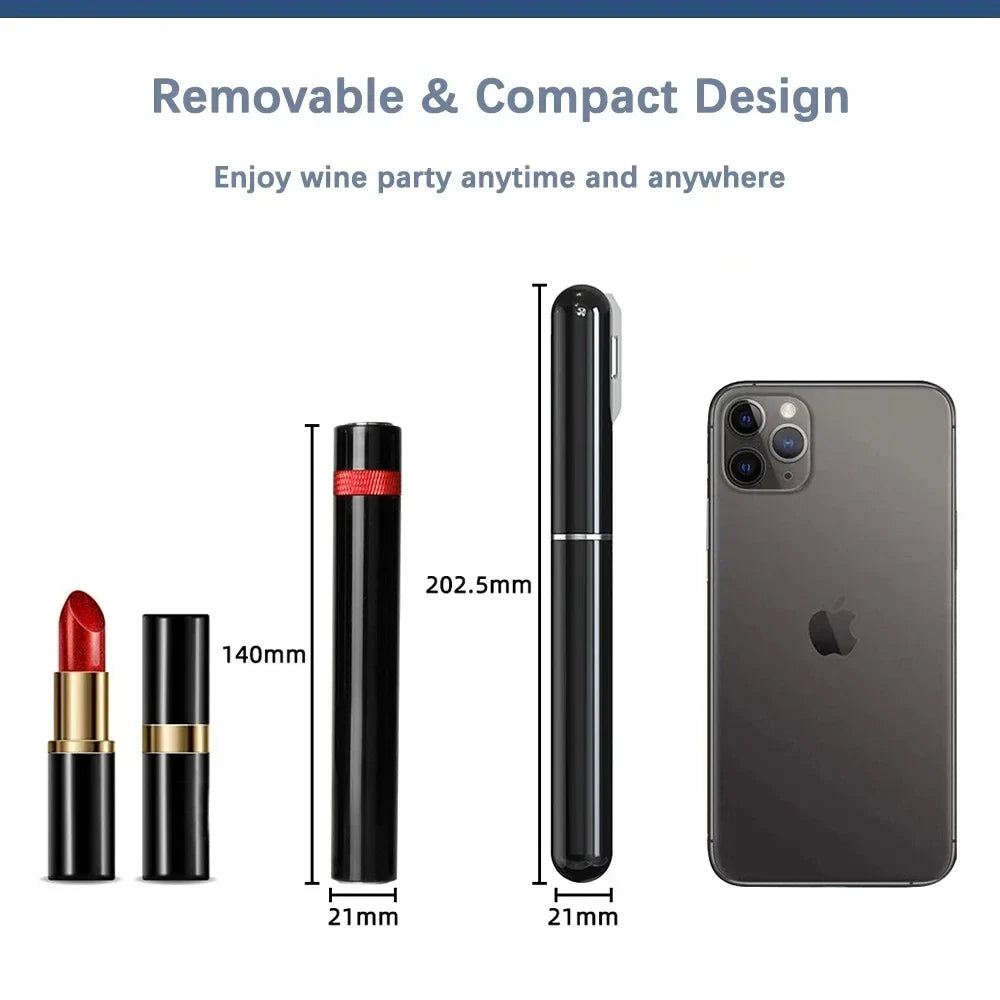 Norvo | 2-i-1 Luftpumpe Vinflaske Korkåpner