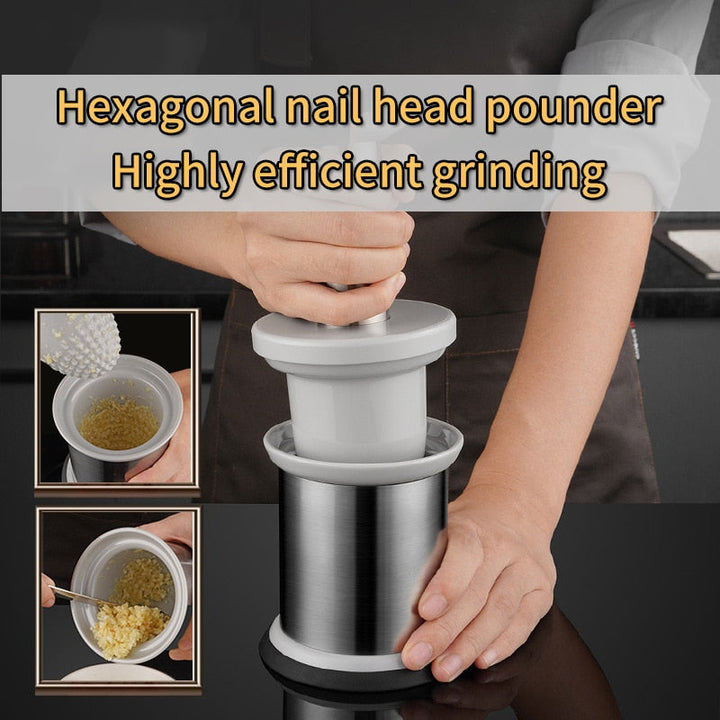 Norvo | Easy Food Rustfritt Stål Hvitløk Grinder