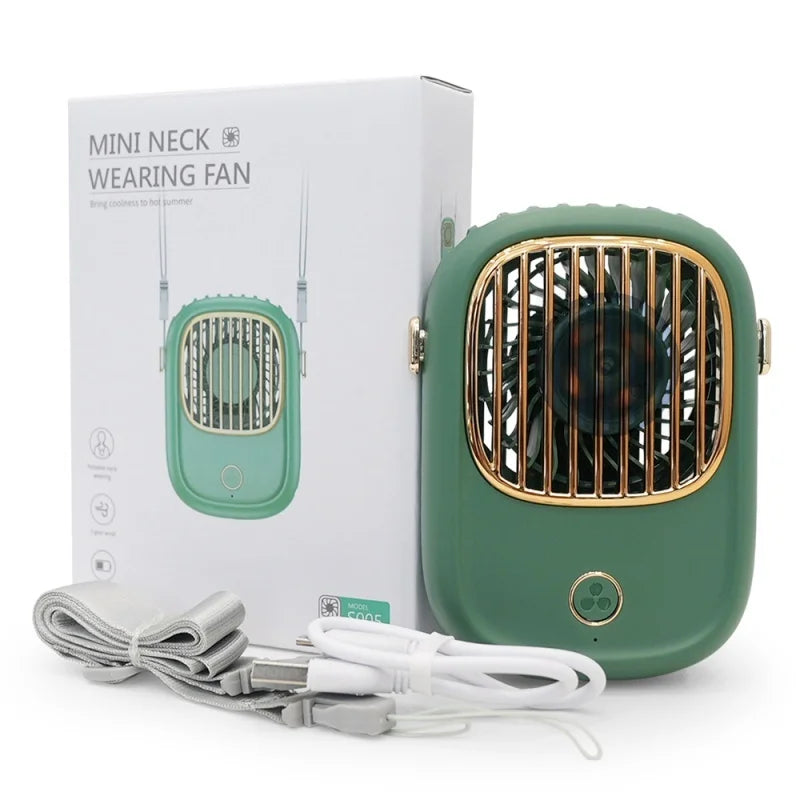 Norvo | AeroBreeze Nakke vifte | Bærbar, oppladbar vifte for komfort overalt