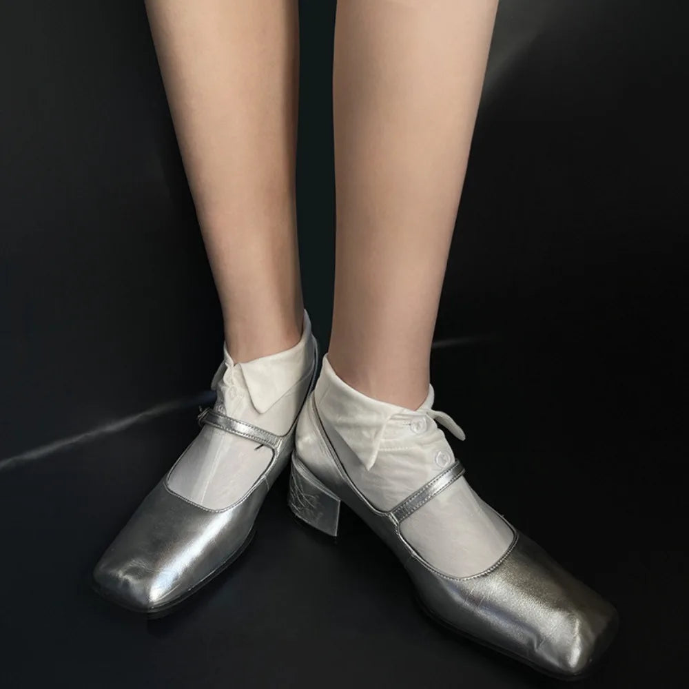 Norvo | Myk grep knapp ankel sokker