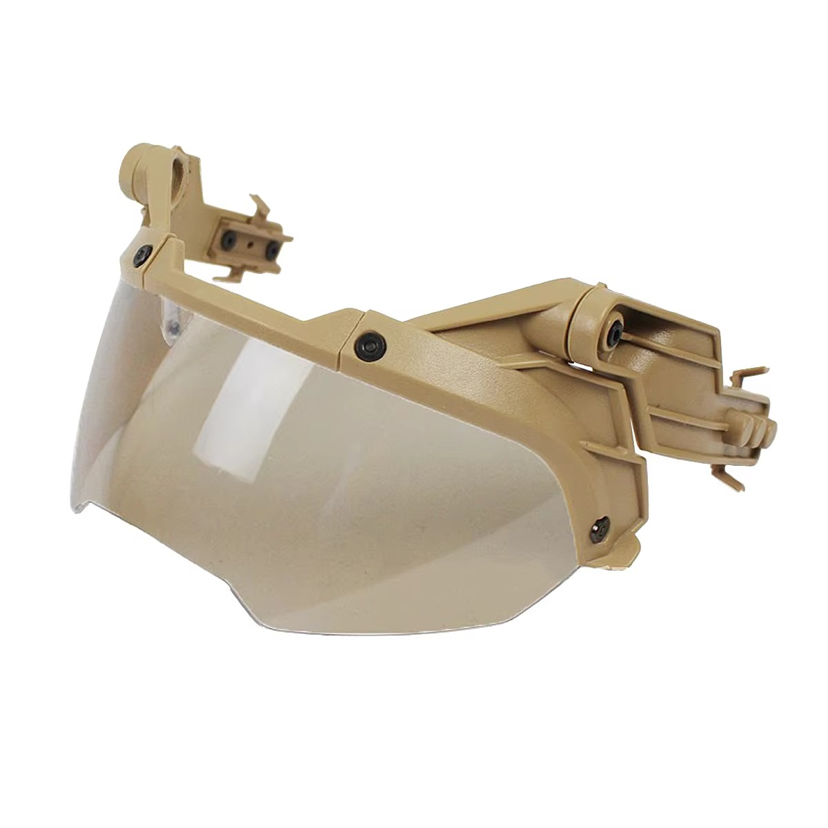 Norvo | Justerbar taktisk hjelm med avtagbare antidugg briller