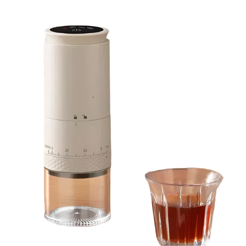 Norvo | Bærbar elektrisk kaffekvern med justerbar malingsgrad