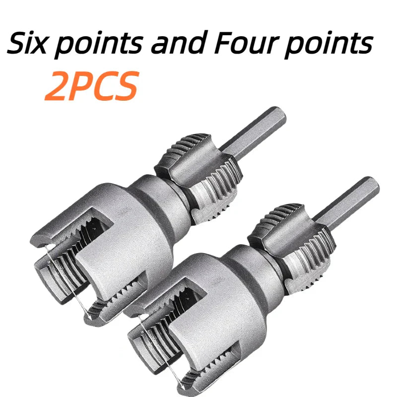 Norvo | Pipe Thread Reamer & Edge Cutter Drill Attachment Tool