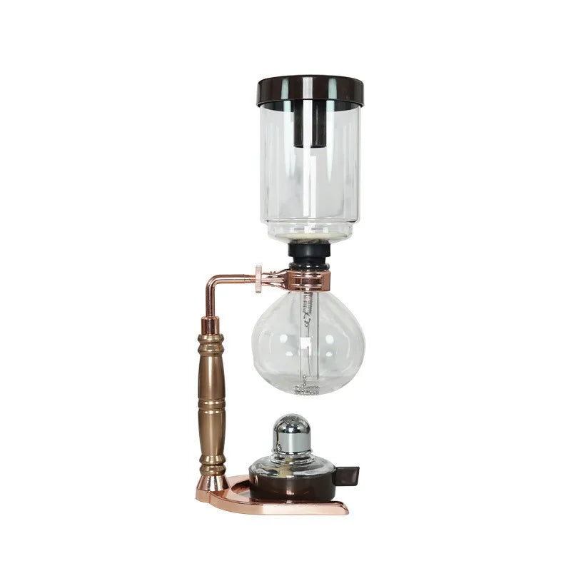 Norvo | Siphon-kaffekoker-set - 3/5 kopper Høyverdig kaffekanne, Barista-kvalitet bryggekanne, Essensielle kaffeaccessoires for kaffielskere