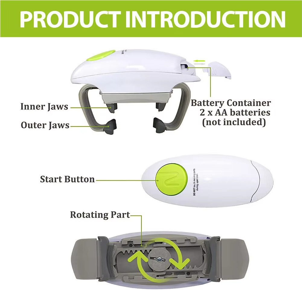 Norvo | Ett Berøring Automatisk Bokse- og Flaskeåpner