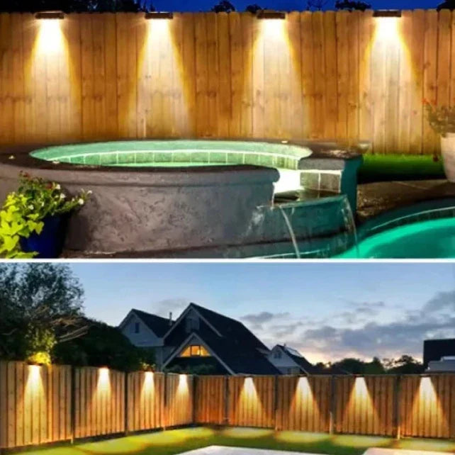 Norvo | EcoRadiance Solar Accent Lights 2-Delt Sett | Utendørsbelysning | Energieffektiv | Dekorativt lys for hage og terrasse