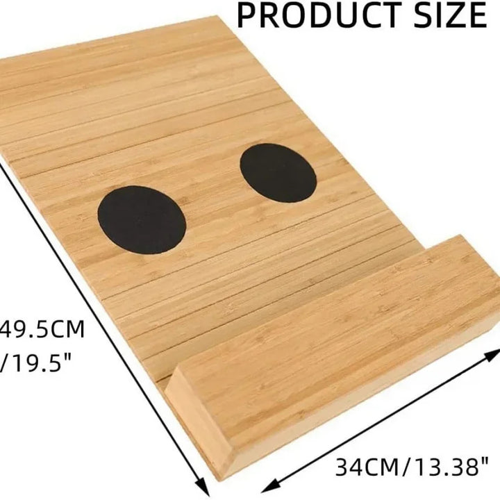 Minimalist Bamboo Sofa Armrest Organizer | Norvo