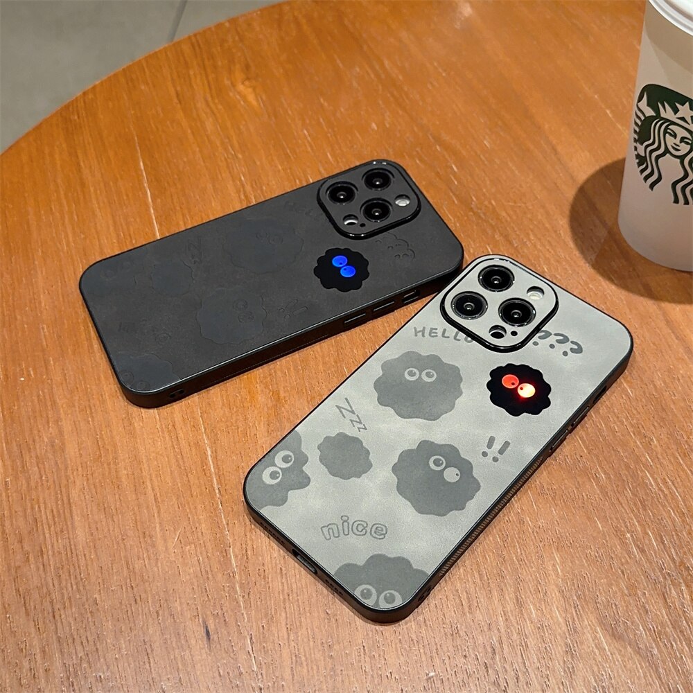 Norvo | Søt Monster Støtsikker Skinn iPhone Deksel