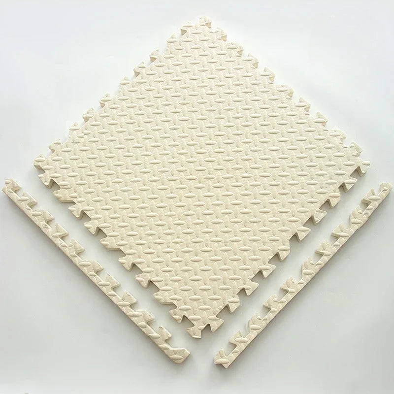 Norvo | BabyGuard Myk Lekematte – 12-Dels Sett for Trygg Leketid