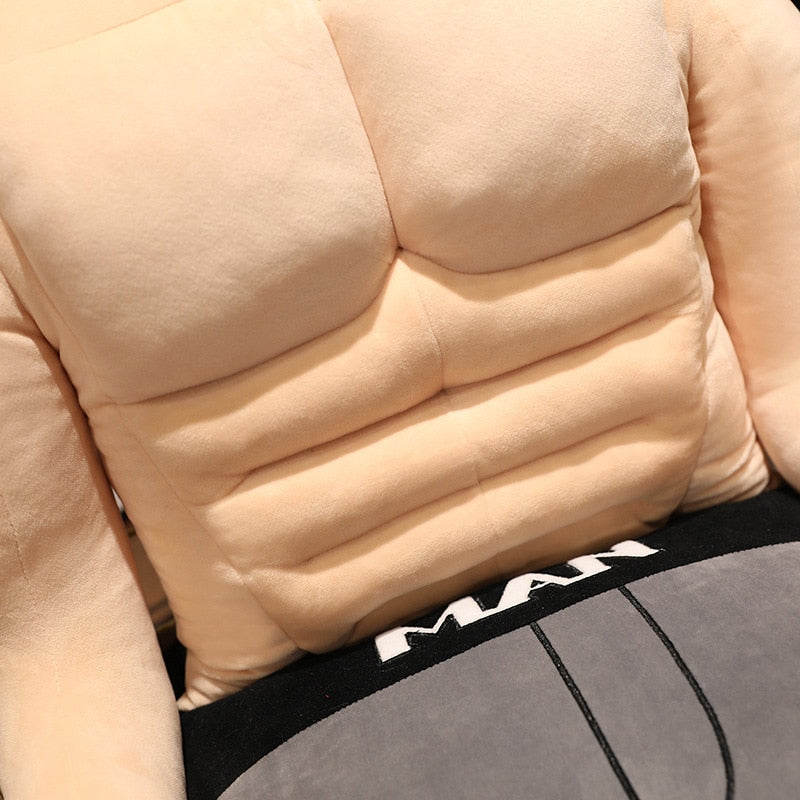 Norvo | Muskelmann Sterk Kosedyr Body Pillow Pute