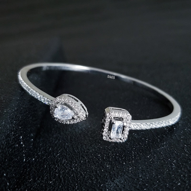 Norvo | Kjærlighet Designer Luksus Sommerfugl Justerbar Åpen Armbånd