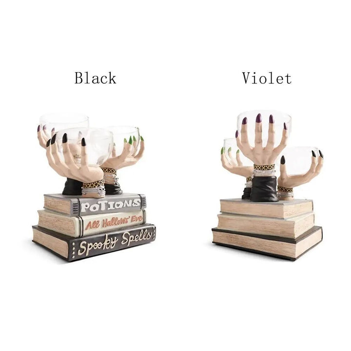 Norvo | Witch Hand Vintage Resin Party Snack Holder