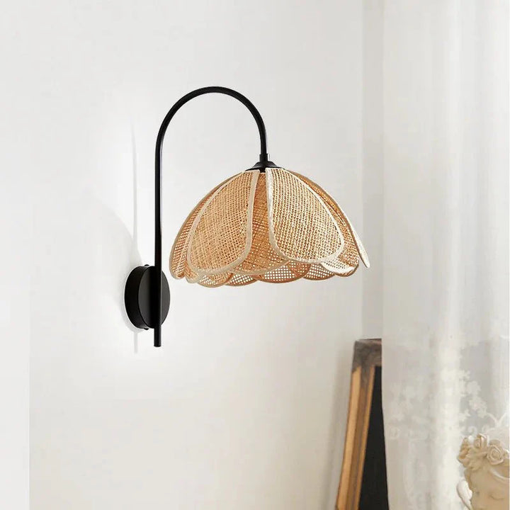 Norvo | LumaFlora - Elegant rotbanglampe - Varm blomsterlig atmosfære