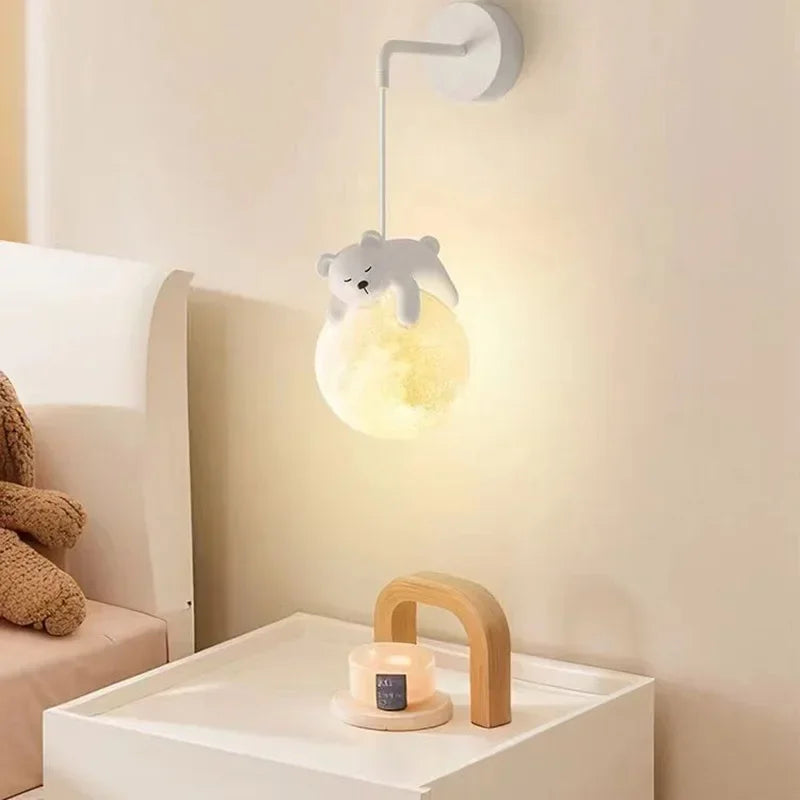 MoonGlow Light - Stilfulle LED Vegglampe for Rom Norvo