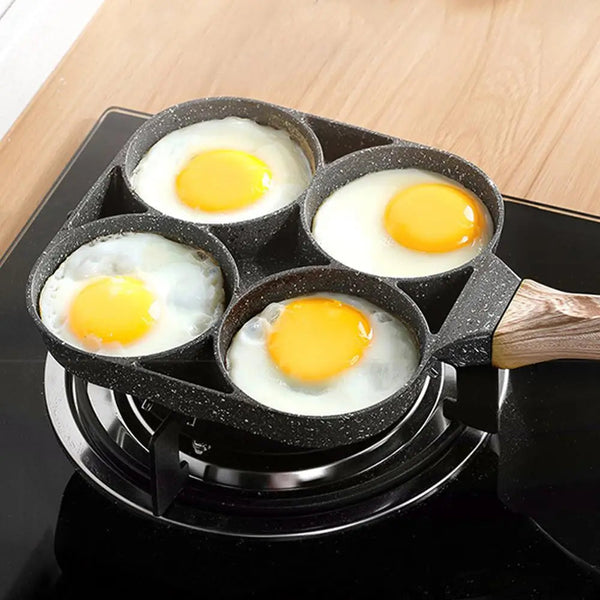 QuickCook - Stekepanne med flere seksjoner og gjennomsiktig håndtak Norvo