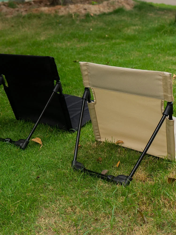 Norvo | TREKASE Camping Felle Stol | Ultra-lett & værbestandig | Aluminiumsramme | Polstret for ekstra komfort | Rask å montere