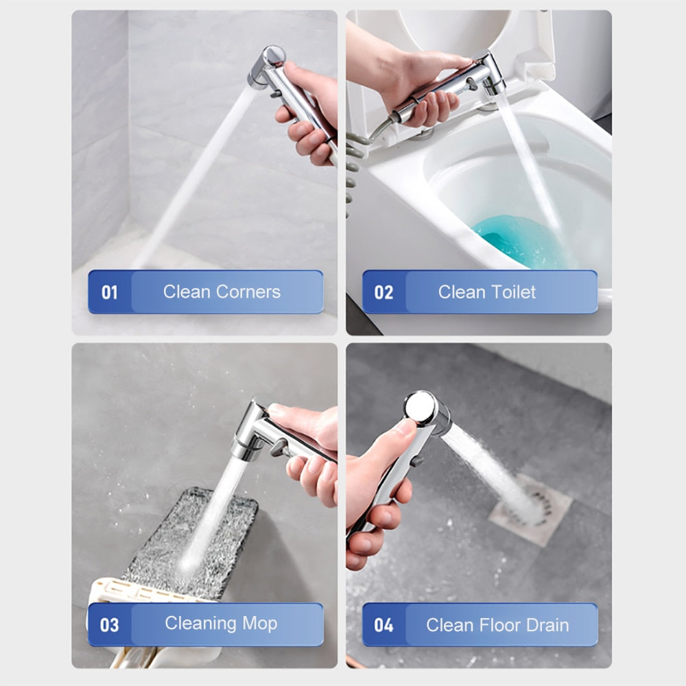 Norvo | Bad Frisk Veggmontert Kranspray Sett