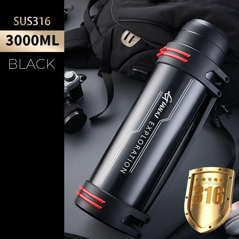 Norvo | Giant Drink Rustfritt Stål Termos Flaske