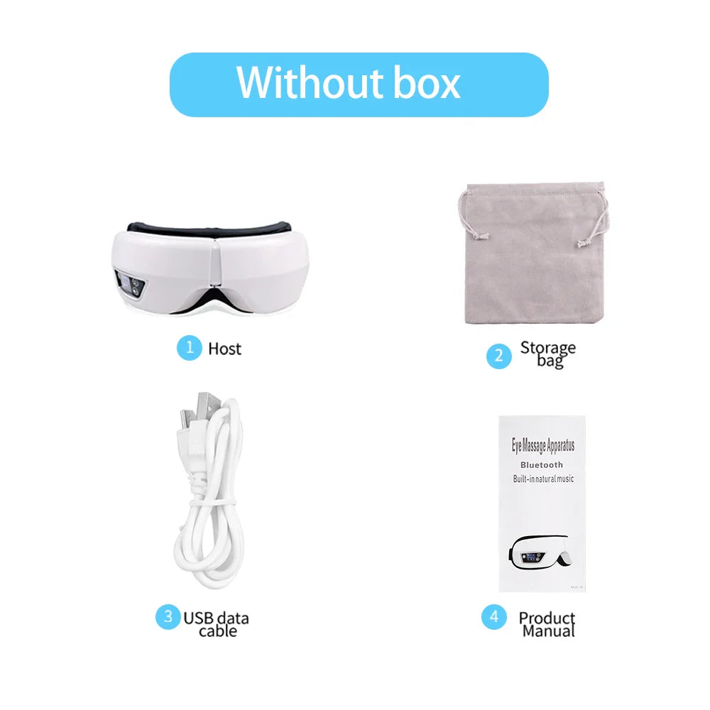 Norvo | Bluetooth Musikk Hot Compress Øyemassør