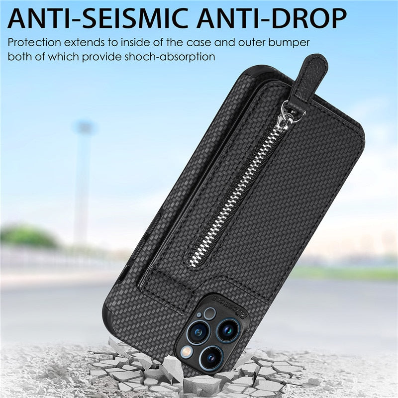Norvo | Zip Zip Elegance Lommebok iPhone Etui