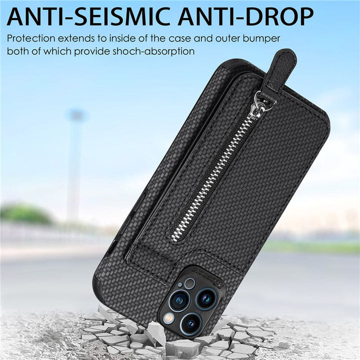 Norvo | Zip Zip Elegance Lommebok iPhone Etui
