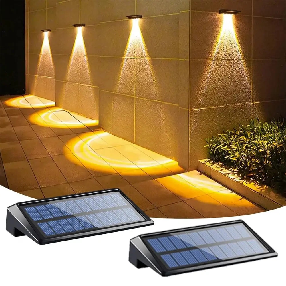 Norvo | EcoRadiance Solar Accent Lights 2-Delt Sett | Utendørsbelysning | Energieffektiv | Dekorativt lys for hage og terrasse