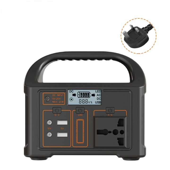 Norvo | 100W 24,000mAh Bærbar Strømstasjon med LiFePO4 Batteri – PowerGo