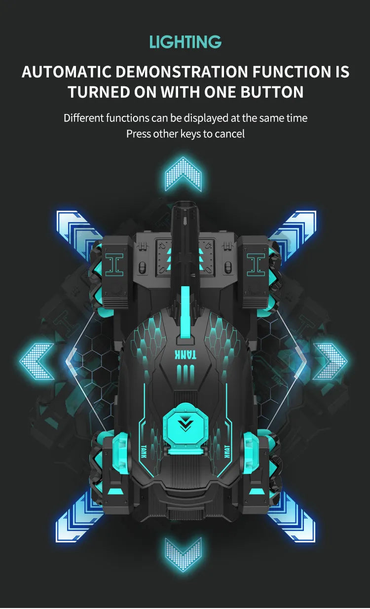 Norvo | Bevegelse- og fjernstyrt tankkjøretøylek