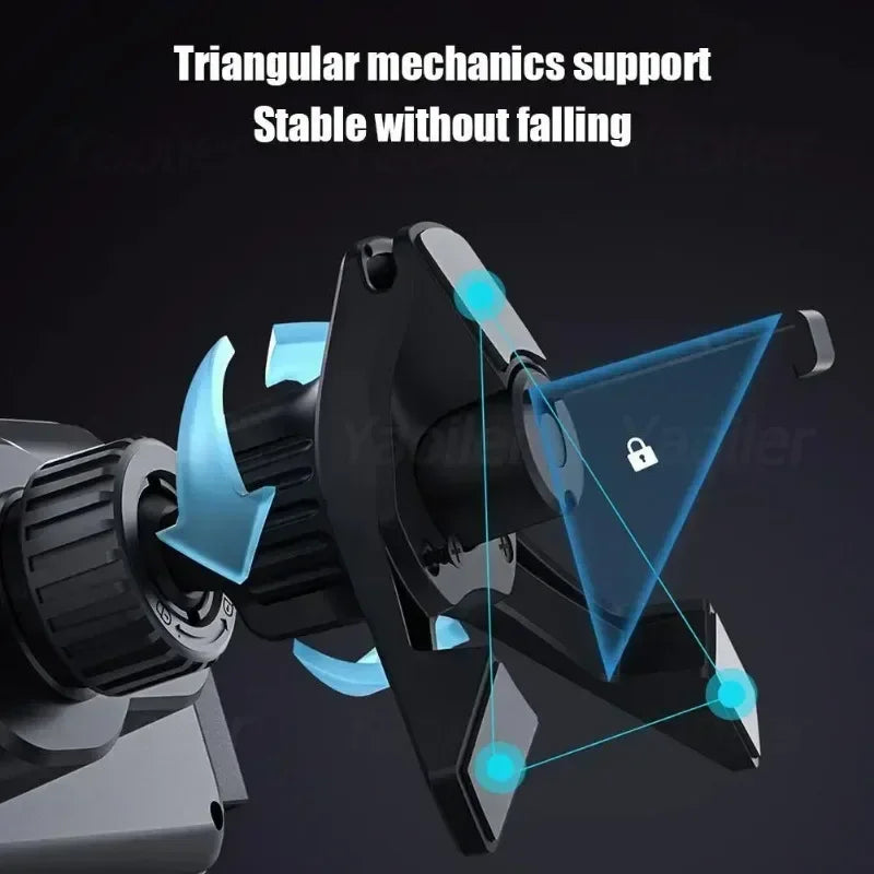 Norvo | Trådløs Hurtiglader Flip Biltelefonholder