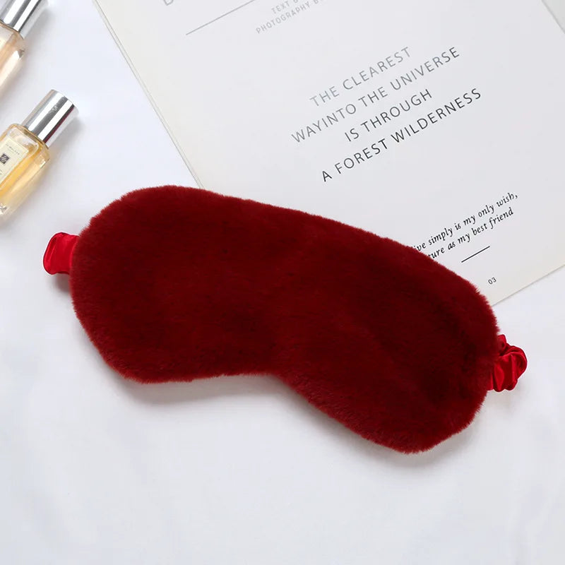 Norvo | Plush søvnmaske med justerbar stropp