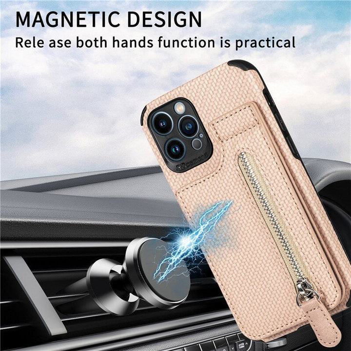 Norvo | Zip Zip Elegance Lommebok iPhone Etui
