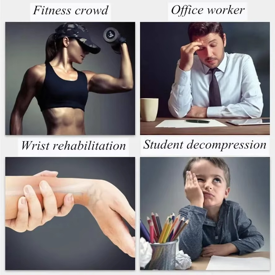 Norvo | Auto Start Gyro Ball Håndledds- og Underarmstrener Grepsstyrketrening