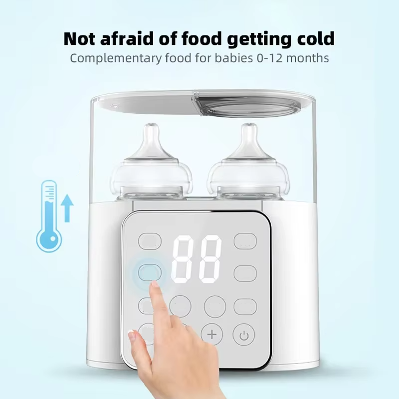 Norvo | Multifunksjonell Babyflaske- og Matvarmer med Presis Temperaturovervåking