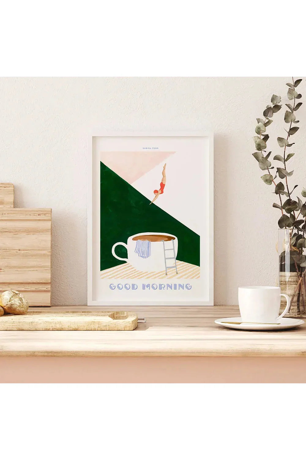 Norvo | God Morgen Kaffe Lerret Plakat