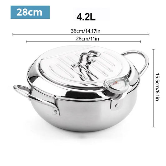 Norvo | DONNOR Sikker non-stick kjele sett - Ovnsfaste gryter og panner med avtakbare håndtak