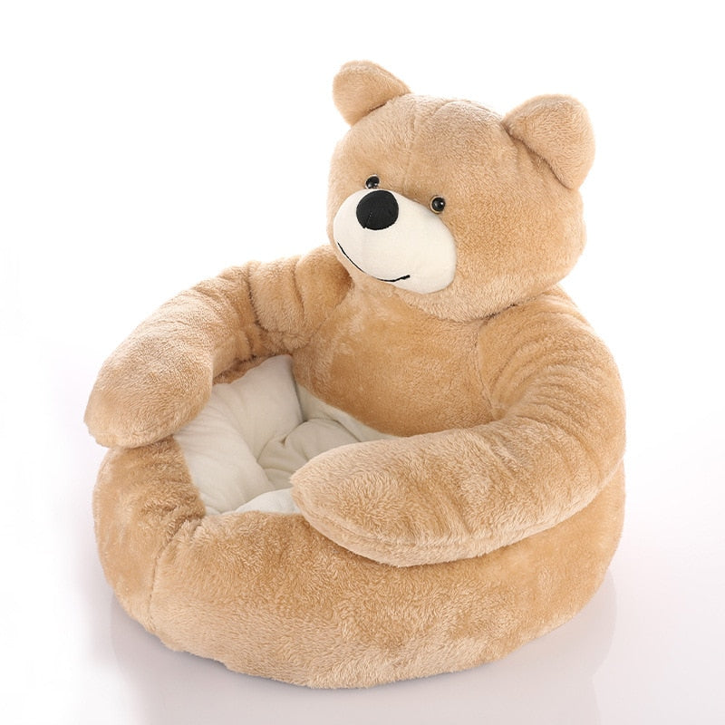 Norvo | Snuggly Bear Super Soft Comfy Pet Bed