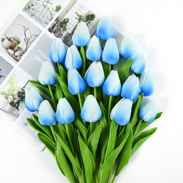 Norvo | Kunstig Tulipanbukett med Realistiske Livaktige Blomster