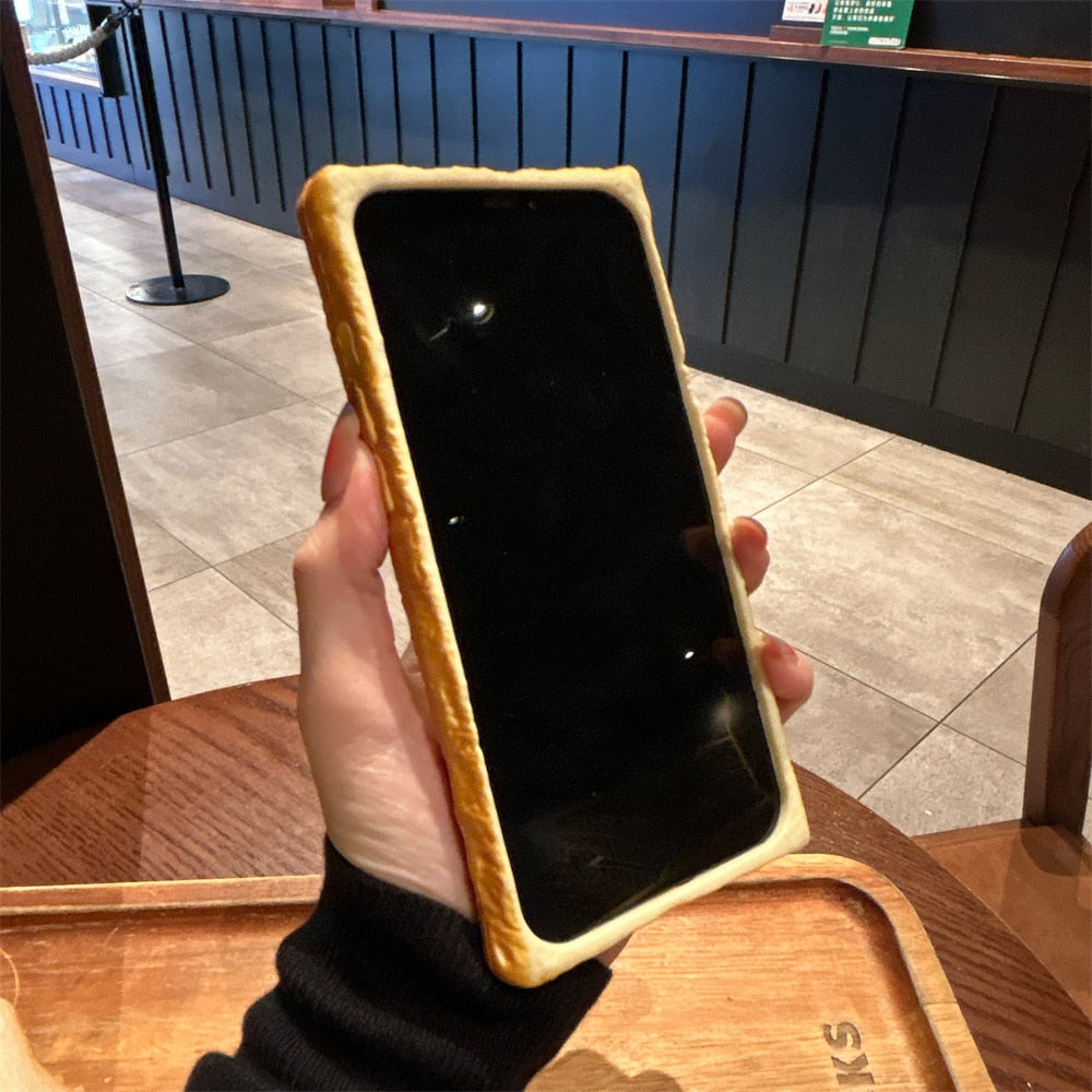 Norvo | 3D Yummy Toast Armor Telefondeksel