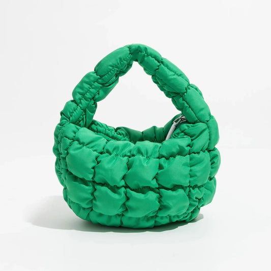 Norvo | Livlig quiltet rund mini bag
