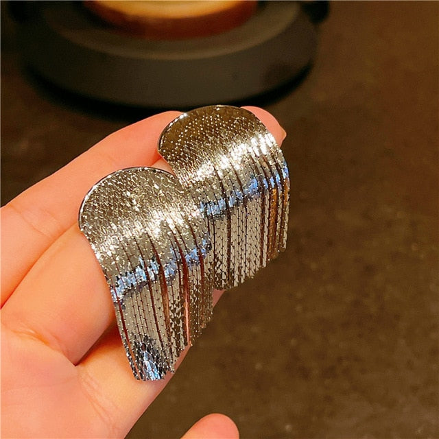 Norvo | Golden Shining City Kvast Øredobb